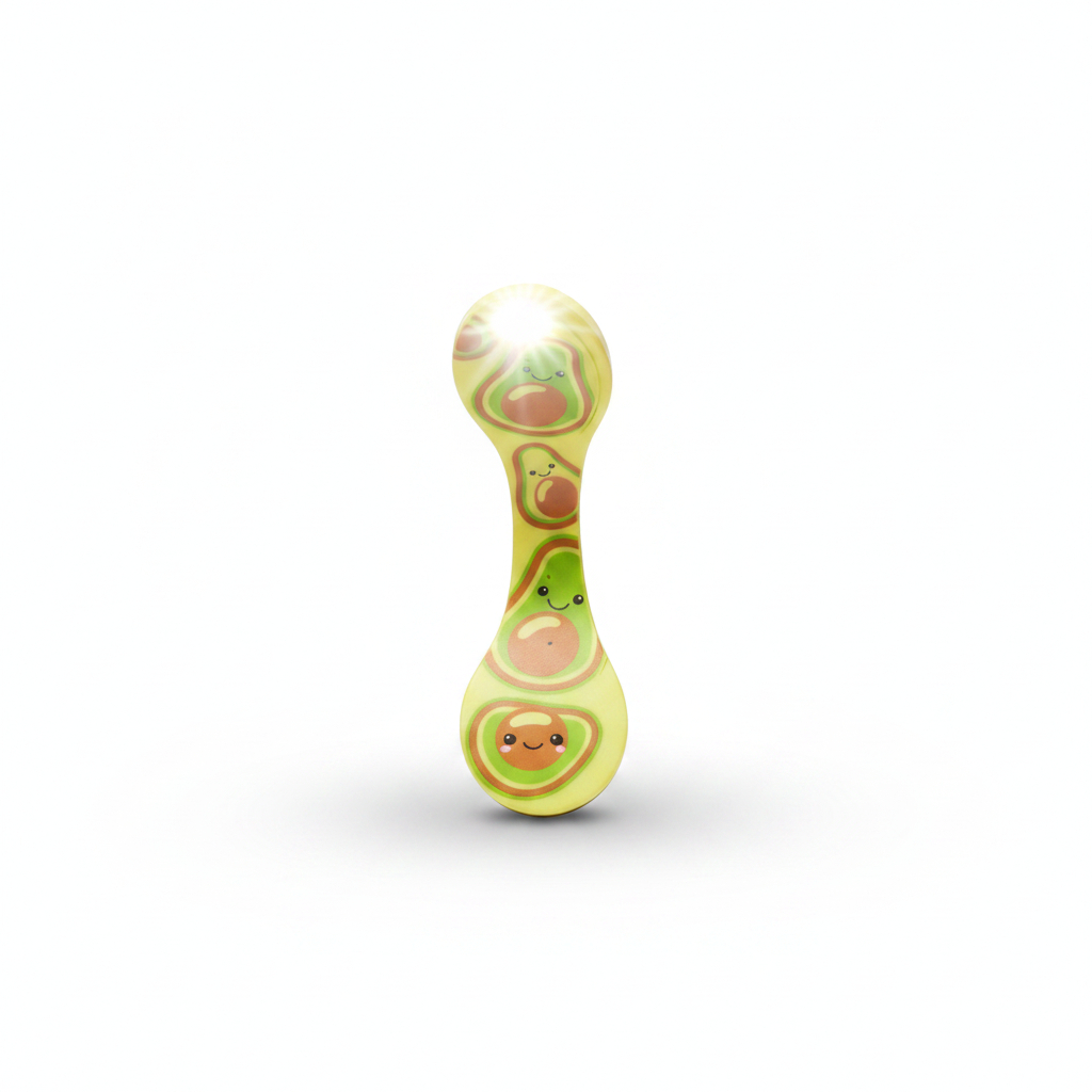 5060058361589 Flexible Led Book Light In Avocado Design Perfect For Hands-Free Reading#Flav