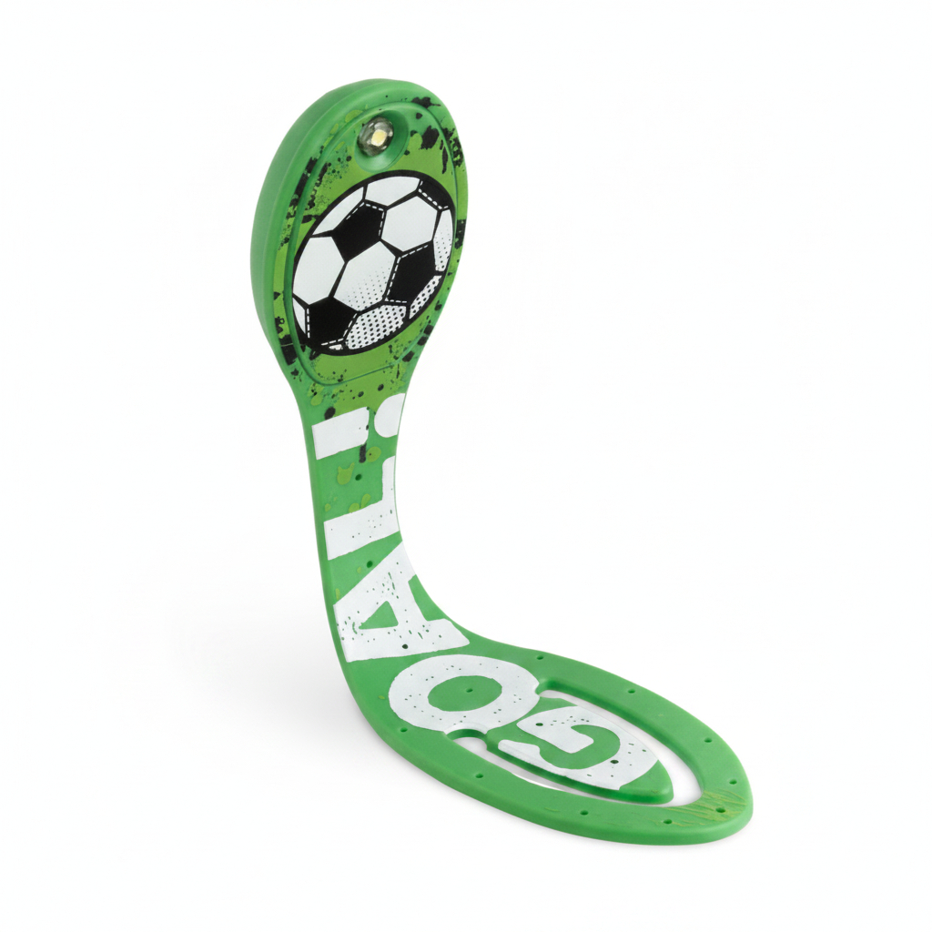 5060058361763 Flexible Led Book Light In Soccer Design Perfect For Hands-Free Reading#Flso