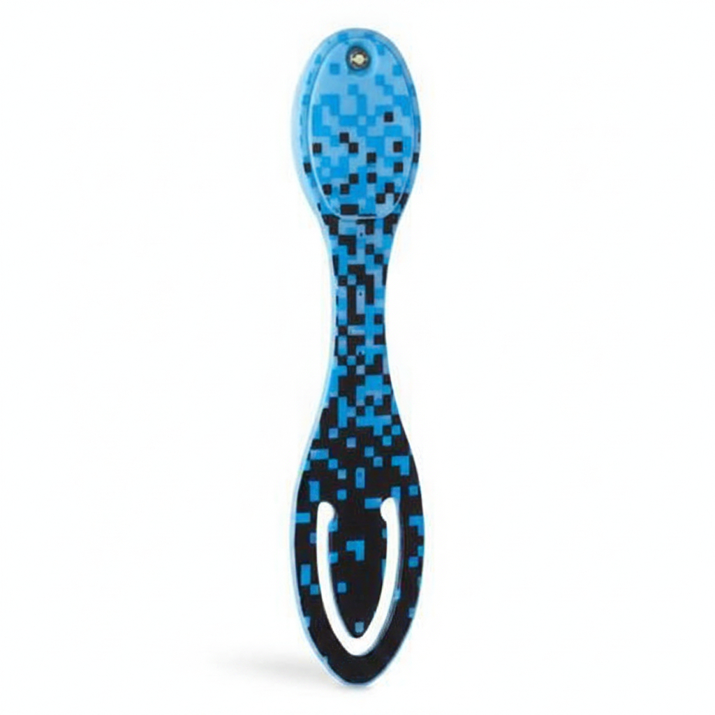 5060058362401 Flexible Led Book Light In Blue Digital Design Perfect For Hands-Free Reading#Flbd