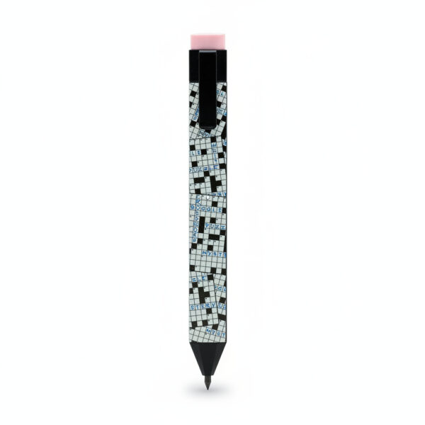 Cute Crossword Bookmark PencilFun Novelty Stationery Gift#Pccr