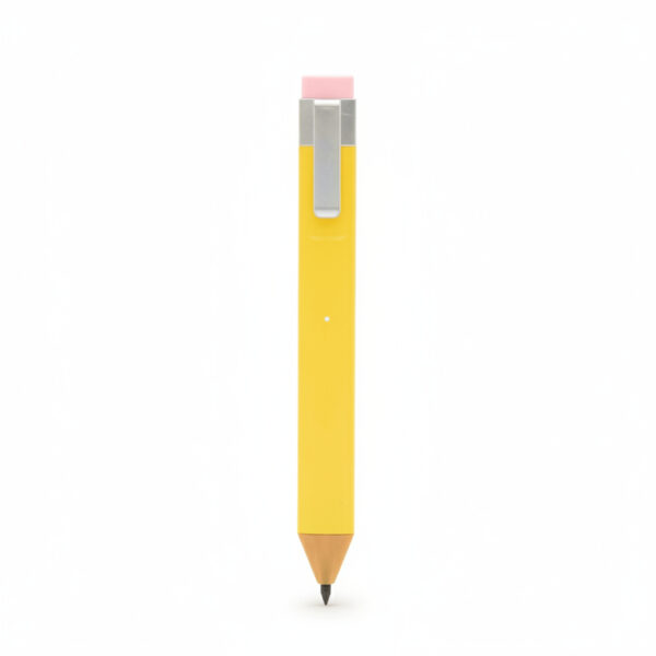 Cute Yellow Bookmark PencilFun Novelty Stationery Gift#Pcye