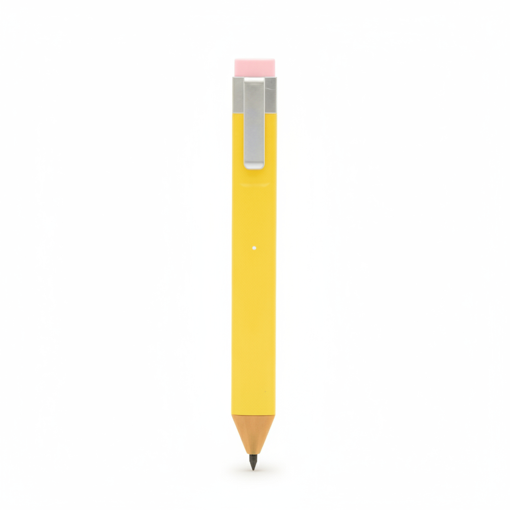 5060058363835 Cute Yellow Bookmark PencilFun Novelty Stationery Gift#Pcye