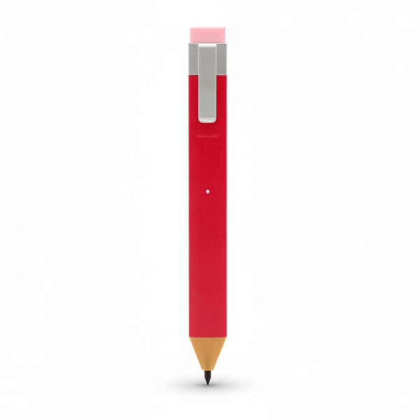 Cute Red Bookmark PencilFun Novelty Stationery Gift#Pcre