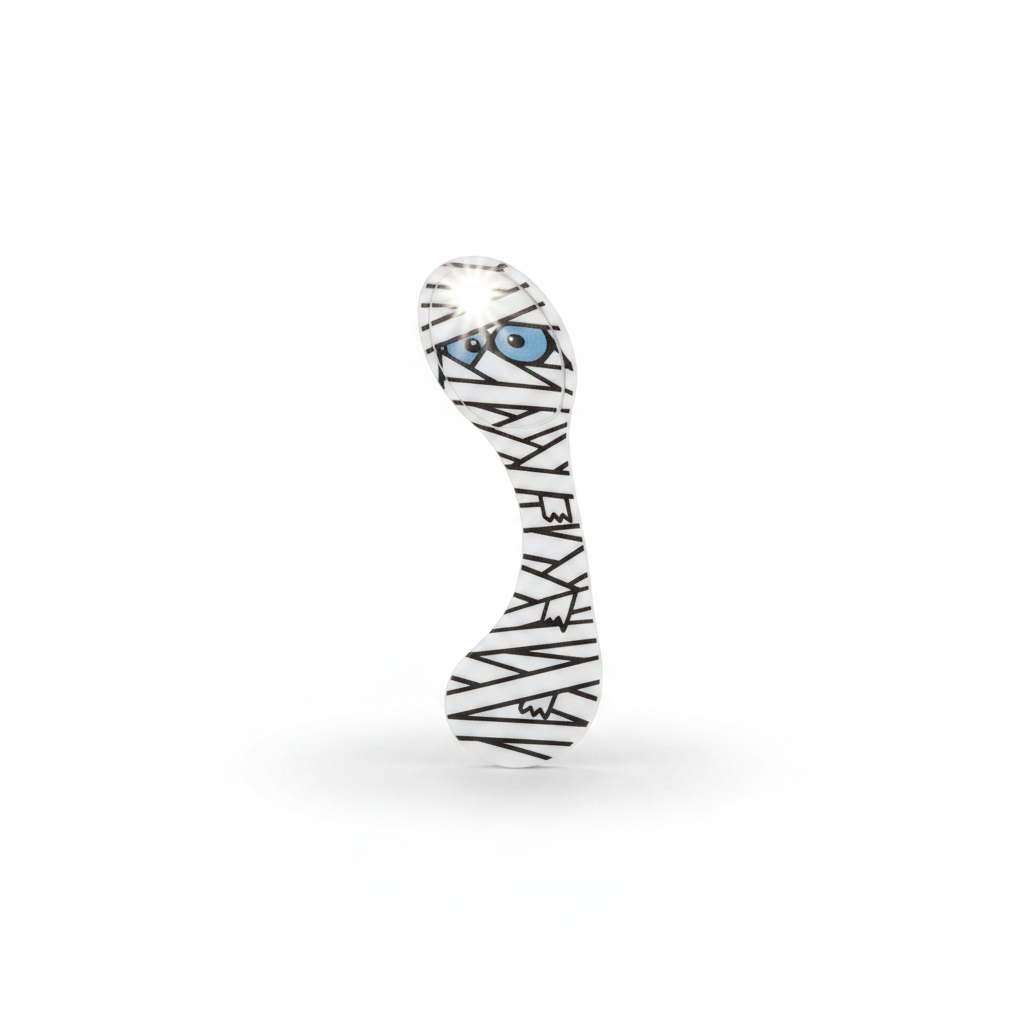 5060213015340 Flexible Led Book Light In Mummy Design Perfect For Hands-Free Reading#Flmy