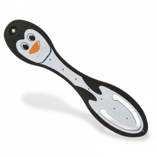 Flexible Led Book Light In Penguin Design Perfect For Hands-Free Reading#Flp