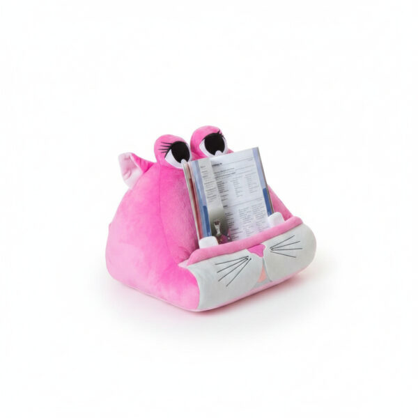 Soft Plush Companion Cushion Stand For Tablets, Phones & Books Crocodile#Bmc