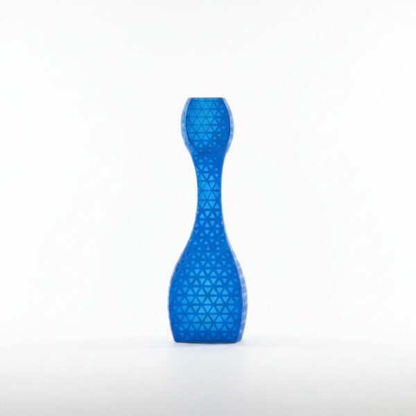 Flexible Led Book Light In Light Blue Geo Design Perfect For Hands-Free Reading#Flblu