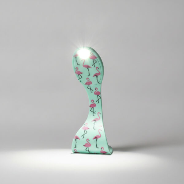 Flexible Led Book Light In Flamingo Design Perfect For Hands-Free Reading#Flflam