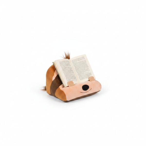 Soft Plush Companion Cushion Stand For Tablets, Phones & Books Pink Monster#Bms