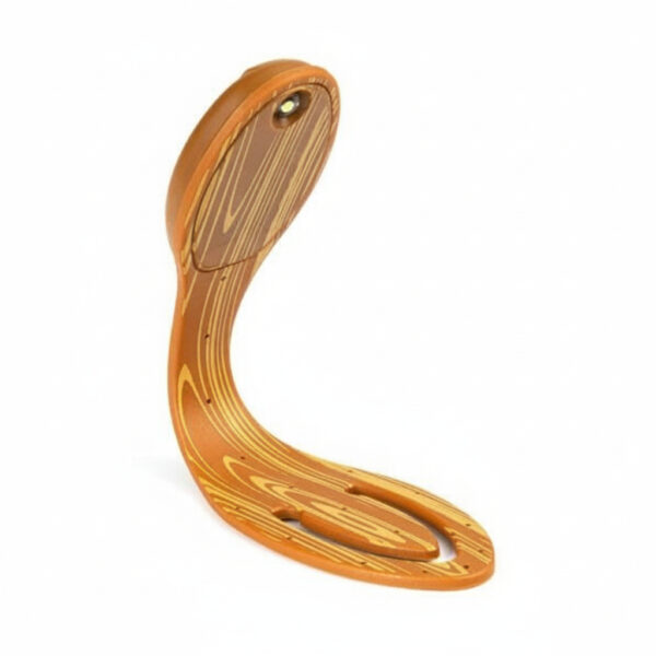 Flexible Led Book Light In Wood Design Perfect For Hands-Free Reading#Flwo