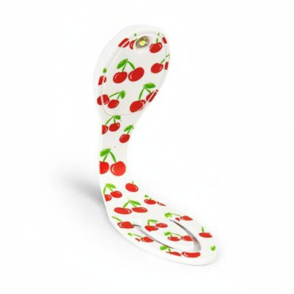 Flexible Led Book Light In Cherries Design Perfect For Hands-Free Reading#Flch