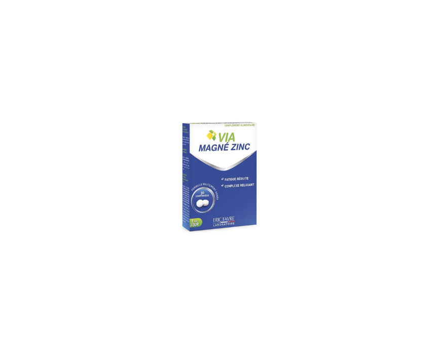 509 Magnesium Zinc Supplement Energy Relaxation Via Magné - Image 1