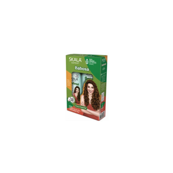 Babosa Kit Shampoo Conditioner Hydration Shine Skala