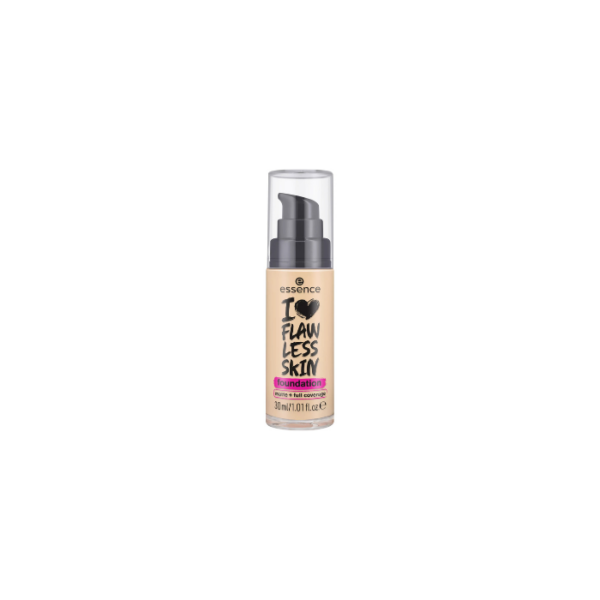 I Love Flawless Skin Foundation 30 Dark Porcelain SPF 20 Essence