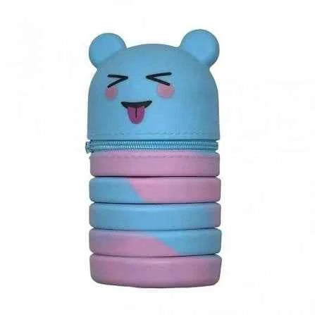 Must Team Silicone Pencil Pouch Foldable 6 Designs Animals