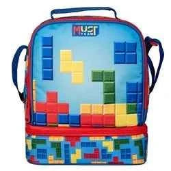 Lunch Bag Insulated Must Team Yummy Bricks 2 Compartments