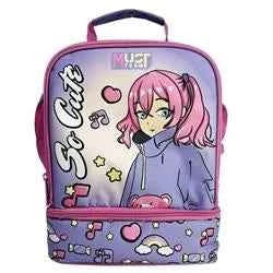 Lunch Bag Insulated Must Team Yummy So Cute 2 Compartments