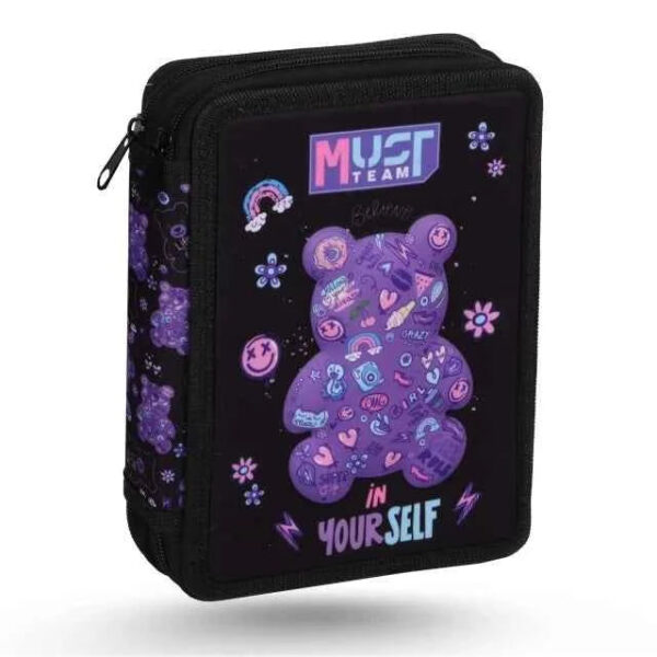 Must Team Double Decker Filled Pencil Case Gummy Bear