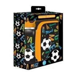 Lunch Set Must Team Game On Lunch Box 800ml-Water Bottle Stainless Steel 500ml