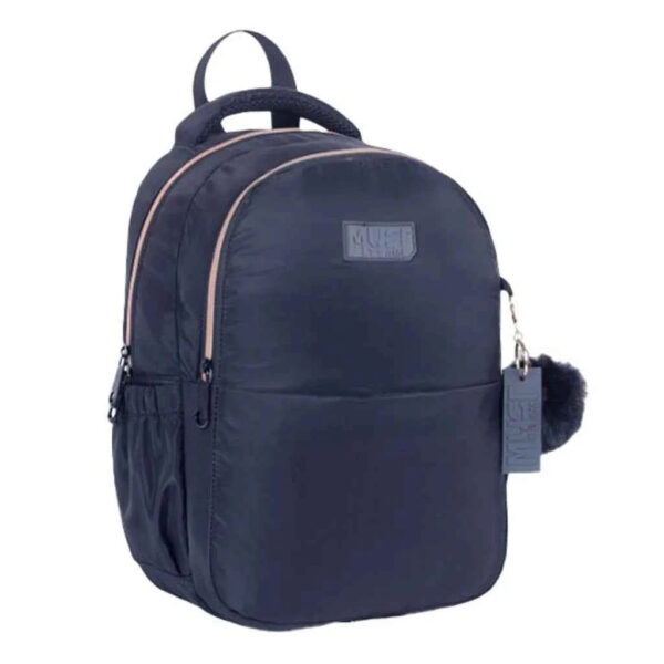Must Team 15" Backpack 2 Cases Black