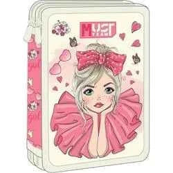 Double Decker Pencil Case Filled Must Team Pretty Girl