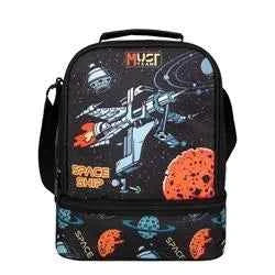 Lunch Bag Insulated Must Team Yummy Spaceship 2 Compartments