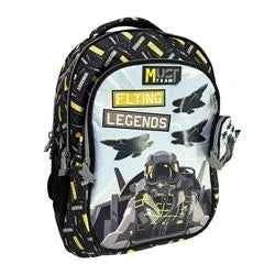 Primary School Backpack Must Team Flying Legends 3 Compartments