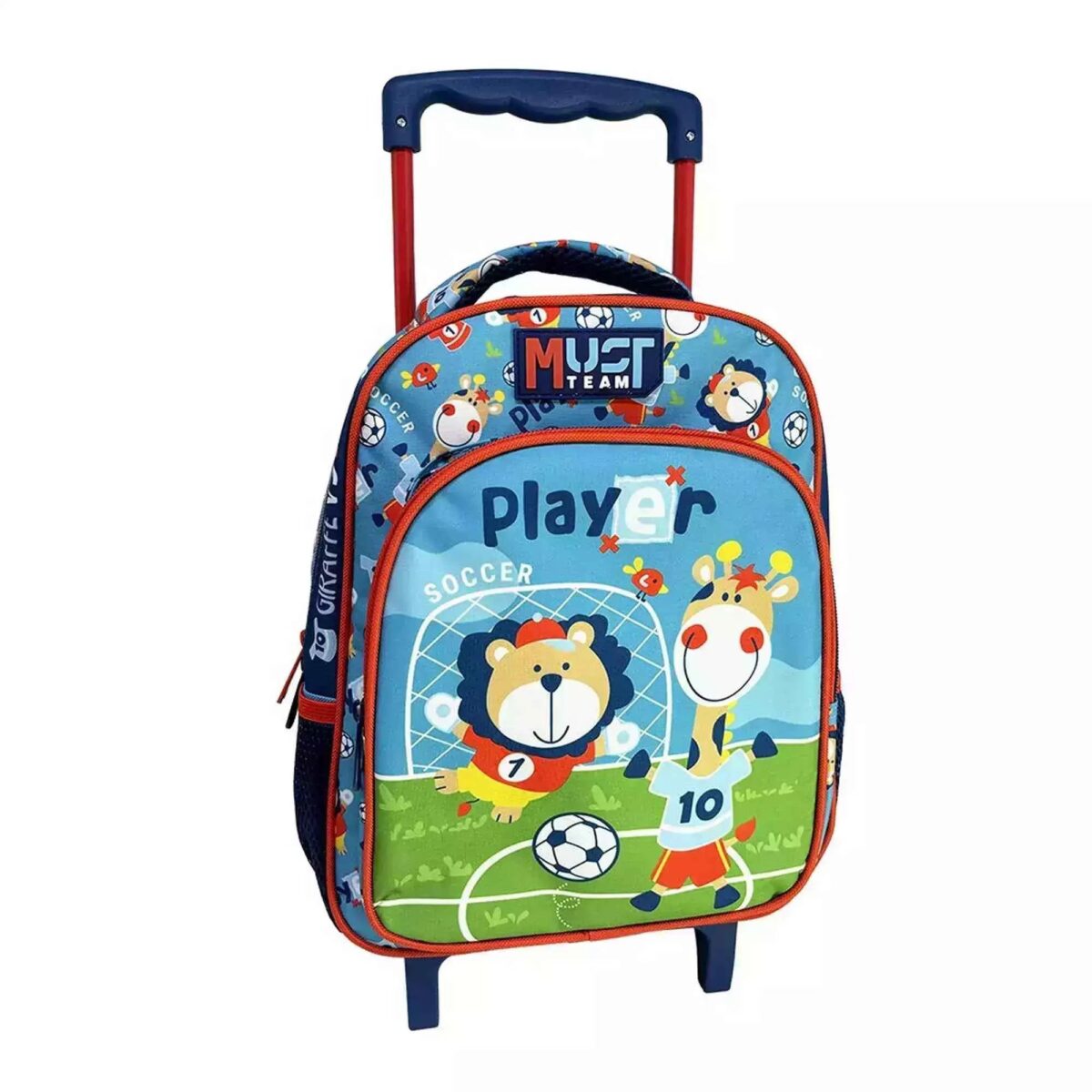5205698759208_3df28ba3-aee2-4f71-917d-f493cd592a32 Must Team 12.5" Backpack 2 Cases Soccer Player Animals