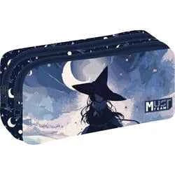 Barrel Pencil Case Must Team Witch 2 Compartments