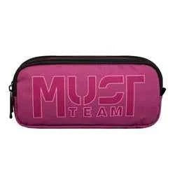 Barrel Pencil Case Must Team Eternal Army Pink 2 Compartments