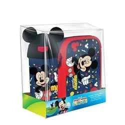 Lunch Box 800ml & Water Bottle 500ml Set MICKEY