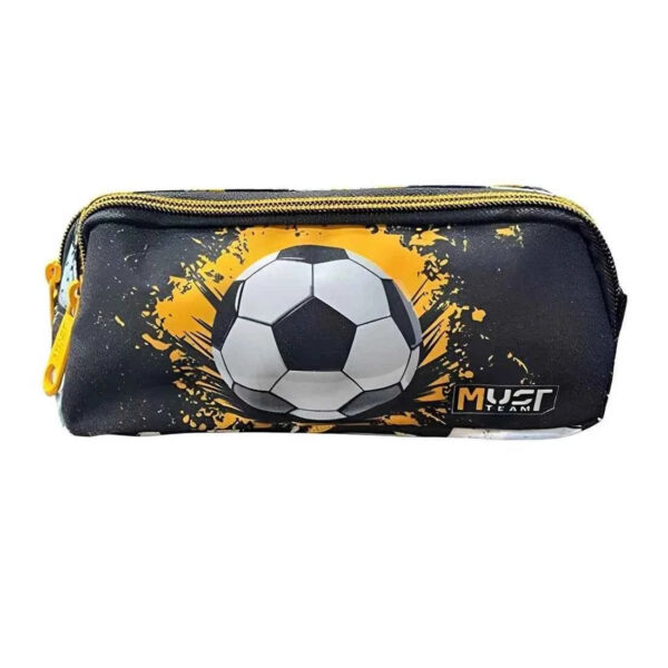 Must Team Pencil Case 2 Zi ers Never Give UP