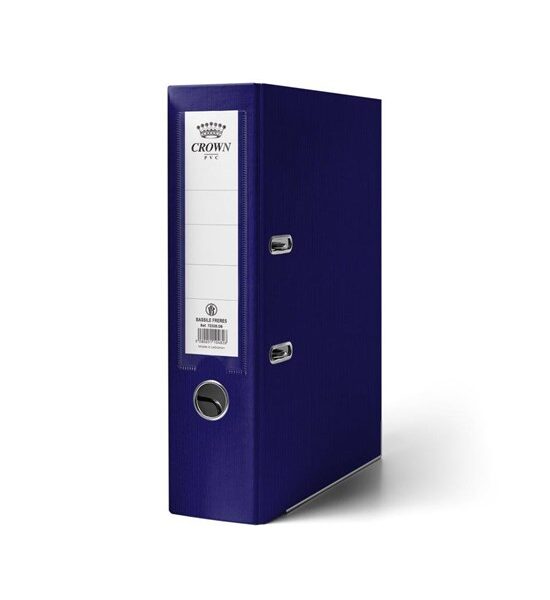 Box File Crown A4 8Cm Dark Blue #72328.Db