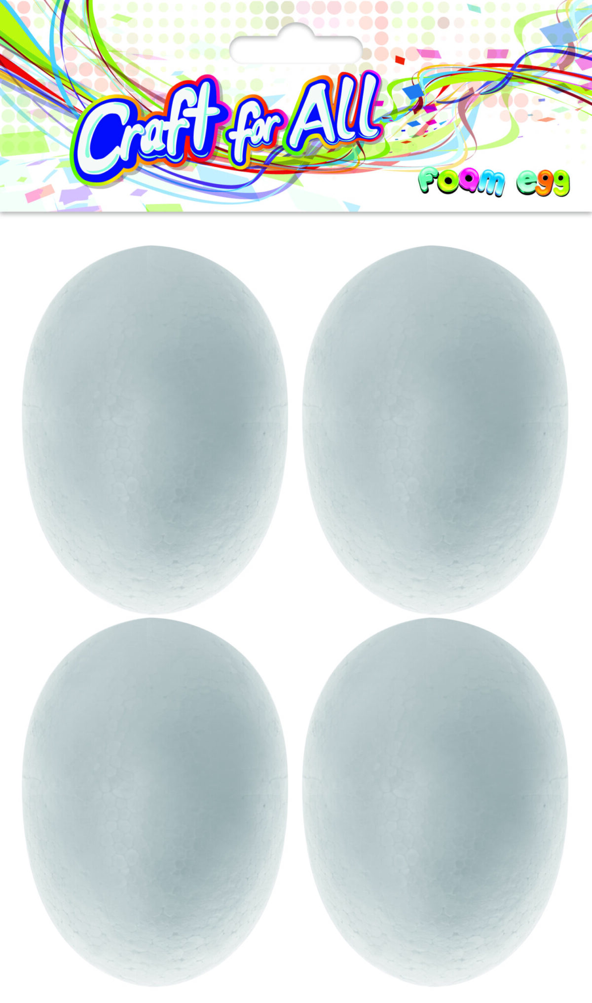 Egg Styrofoam - 7 Cm *4 Pcs#Ca-179