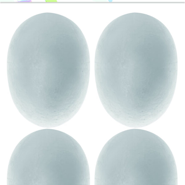 Egg Styrofoam - 7 Cm *4 Pcs#Ca-179