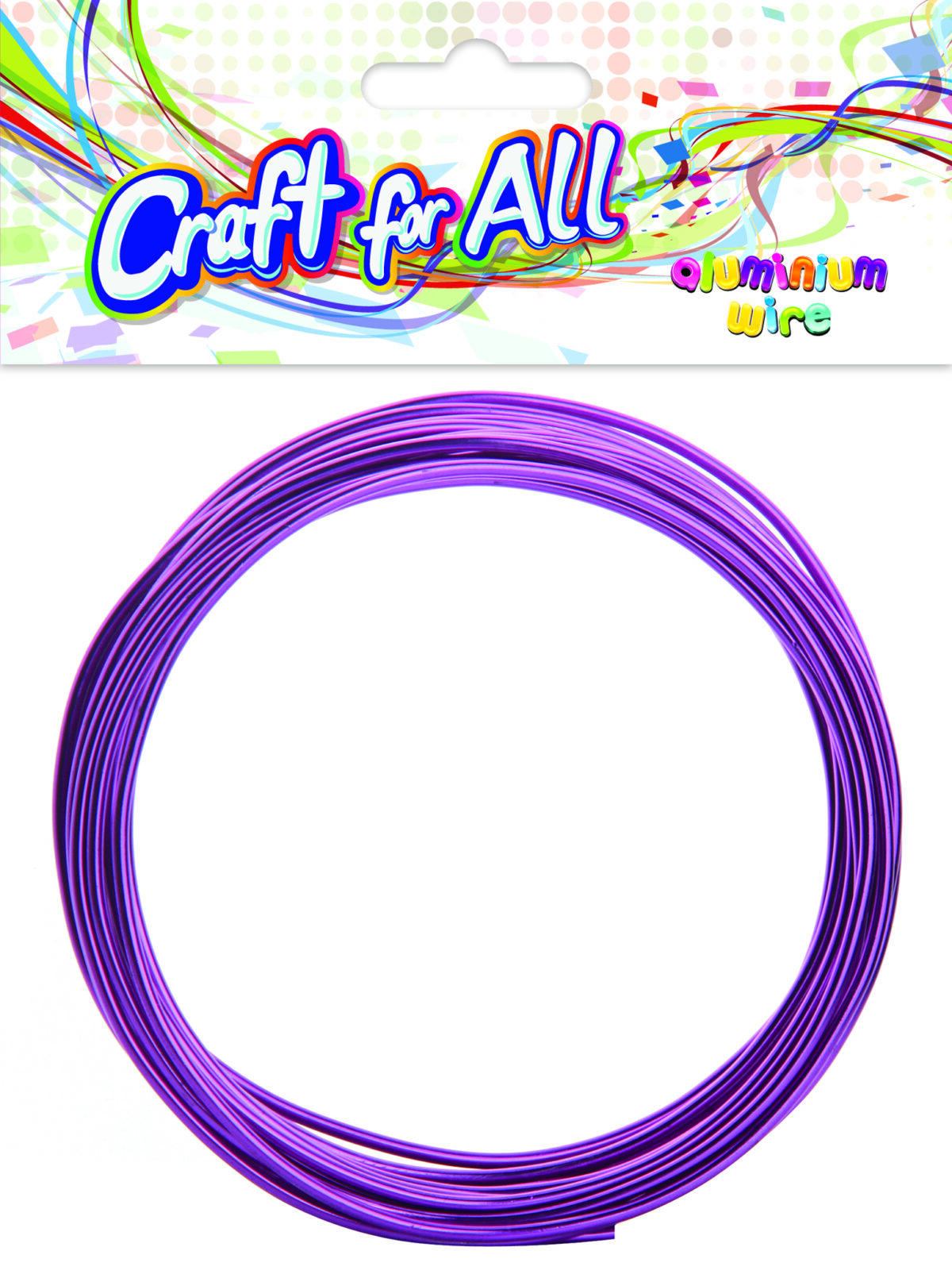 Sticks 13.3-10 Aluminum Wire Dia2.0Mm*5M Violet P12#Ca-328