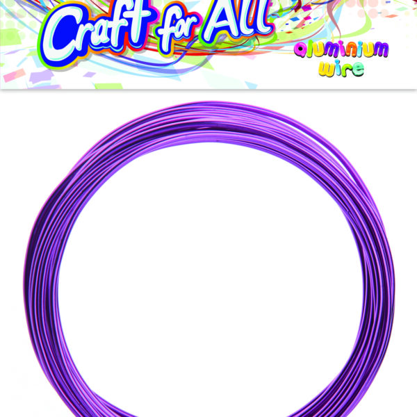 Aluminum Wire Dia2.0Mm*5M Violet P12#Ca-328