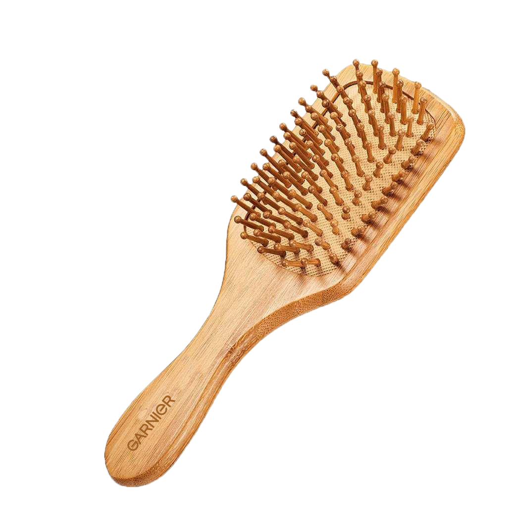 5285001438389-WoodenBrushGWP-Garnier Free Gift Garnier Hair Brush Bamboo