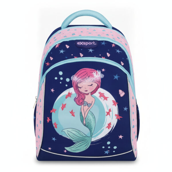 Backpack 2 Compartments Mermaid #2627322