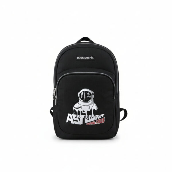 Backpack Assorted 3 Compartments Slogan 47x33.5x16 cm #2627104