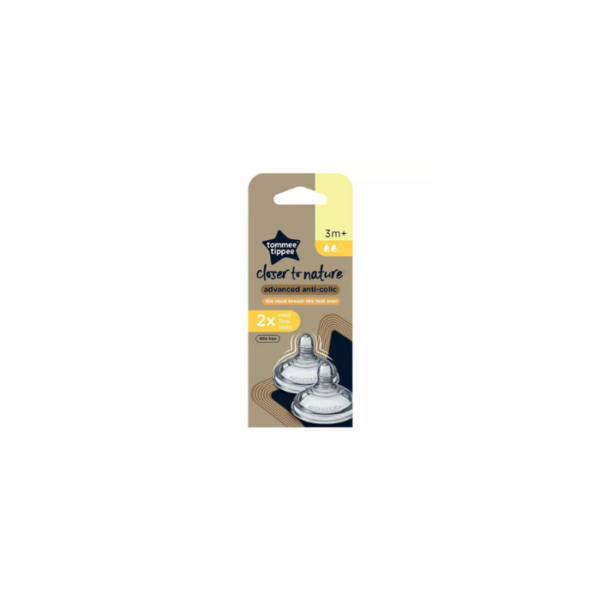 Advanced Anticolic Medium Flow Teats 3M Tommee Tippee