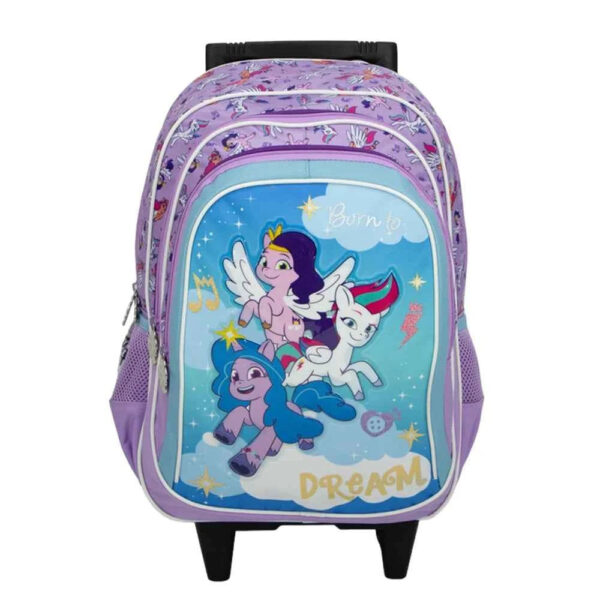 Sunce My Little Pony 16" Trolley Backpack - 3 Compartments