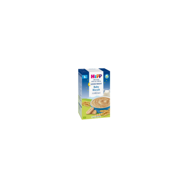 Good Night Baby Cereal Organic Biscuits HiPP