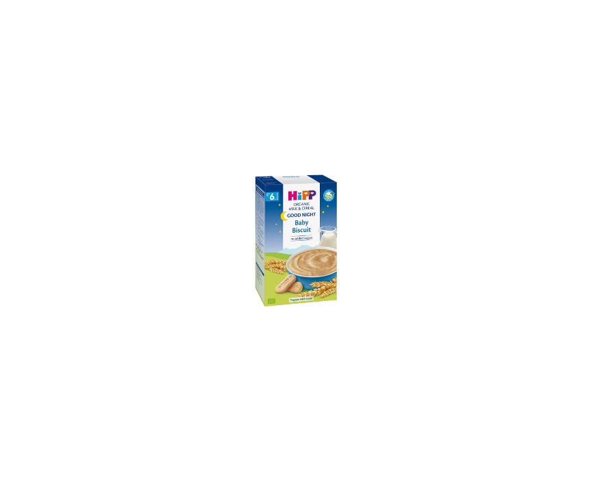 530 Good Night Baby Cereal Organic Biscuits HiPP - Image 1