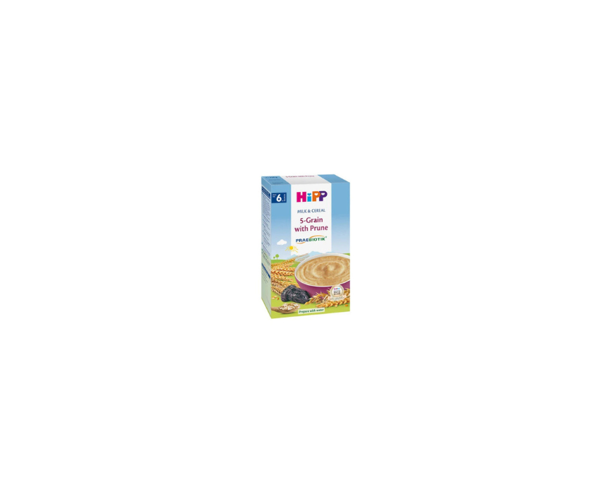 537 5 Grain Prune Organic Baby Cereal HiPP - Image 1
