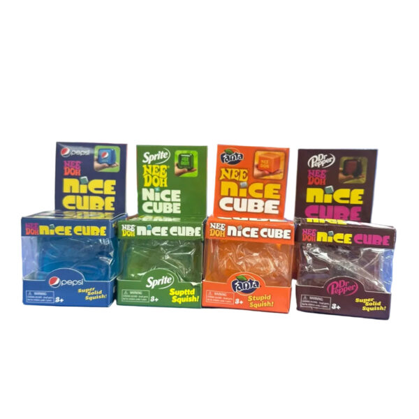 NeeDoh Nice Cube Soda-Themed Squish Toy (Assorted)