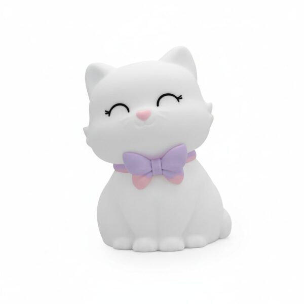 Rechargeable Dhink Northern Lights Silicone Night Light – Lulu the Cat (Color Changing)#DHINK434-21