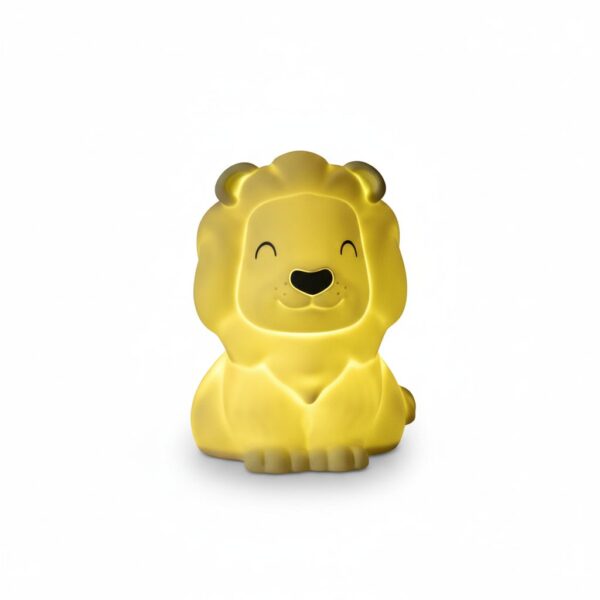 Rechargeable Dhink Northern Lights Silicone Night Light – Nala the Lion (Color Changing)#DHINK438-21