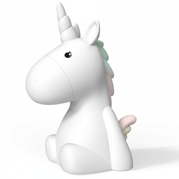 Rechargeable Dhink Northern Lights Silicone Night Light – Sparkle the Unicorn (Color Changing)