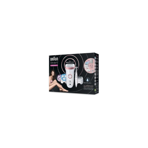 Silk‑epil 9 SkinSpa Wet Dry Epilator Braun